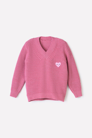 джемпер  для девочки  КВ 30118/ш/брусника