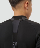 Детские тренировочные брюки с лямками Nordski Jr. Advance Black