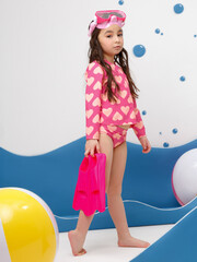 купальник  для девочки  ТК 17015/3н ФВ