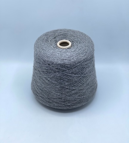 Loro Piana, Coarsehair 2/11 550м, 100%Кашемир, Серый меланж (231),37472
