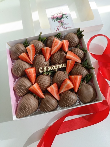 Клубника в шоколаде 