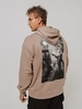 Худи IAMREBEL Бунт бежевый