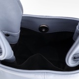 Сумка Саломея 2026 гладкий серо-голубой