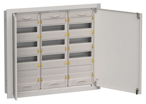 TITAN 5 Корпус мет. ЩРв-144 (3х48) 755х885х130 IP31 сер IEK