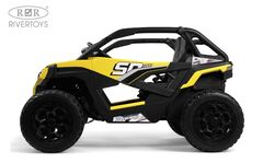 Детский электромобиль BUGGY C777CC (Полноприводный, двухместный)