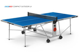 Стол теннисный Compact-2 LX Всепогодный Синий NEW фото №0