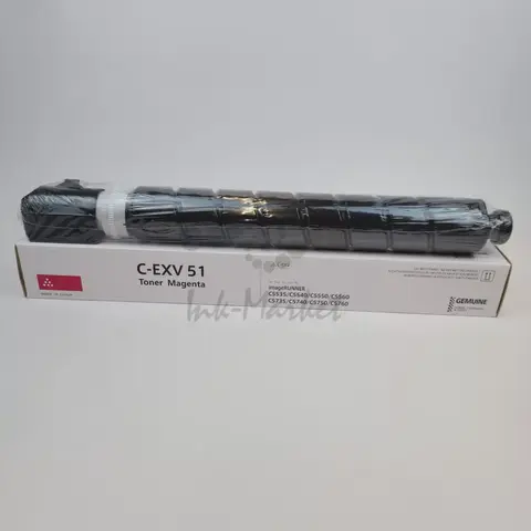 Совместимый тонер-картридж C-EXV51M пурпурный для Canon iR C5535, C5540, C5550, C5560