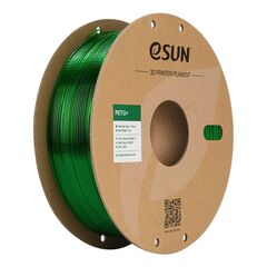Пластик для 3D-печати eSUN PETG+, 1.75 мм, 1 кг, полупрозрачный зелёный (Translucent Green), PETG+175T-G1P1