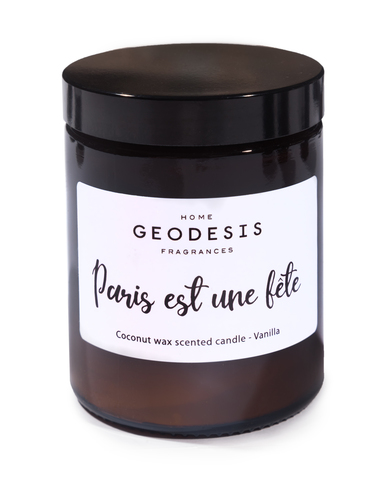 Свеча ароматическая 150г Geodesis Paris Est Une Fete