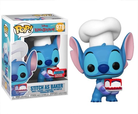 Funko POP! Disney. Lilo & Stitch: Stitch as Baker (NYCC2020 Exc) (978)