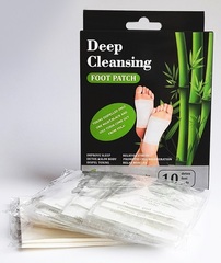 Пластырь Foot Patch Deep Cleansing с содержимым коробки