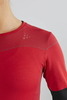 Комплект термобелья Fuseknit Comfort Blocked Серо-красный женский