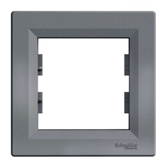 РАМКА 1-ПОСТ СТАЛЬ ASFORA /SCHNEIDER/