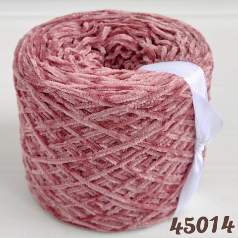 Велюр бобинный 450м/100гр (3мм) 45014, Розовый коричневый