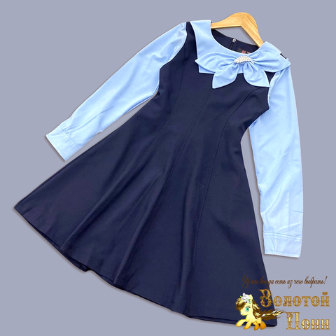 Платье школьное д (8-12) 250530-QR9099