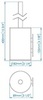 Mediclinics ES1002C Туалетный ершик
