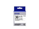 657006 Картридж EPSON с лентой LK7WBN (лента стандартная 36мм, Бел./Черн.)