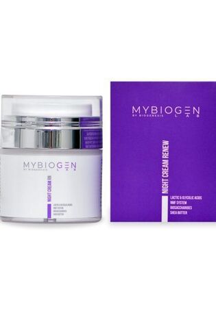 MYBIOGEN Ночной обновляющий крем для лица 50 Мл | Night Cream ReNew