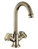 Cezares OLIMP-LS2-01-O OLIMP-LS2-01-O Смеситель на раковину с донным клапаном, хром, ручки хром