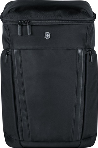 Городской швейцарский рюкзак VICTORINOX Altmont Professional Deluxe Fliptop Laptop Backpack с отделением для ноутбука, цвет чёрный, 49x33x24 см., 25 л. (602152)