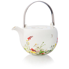 Чайник Rosenthal Дикие цветы 1.35л белый