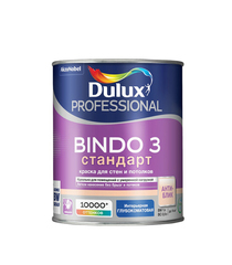 Краска для стен и потолков Dulux Professional Bindo 3 глубокоматовая база BW