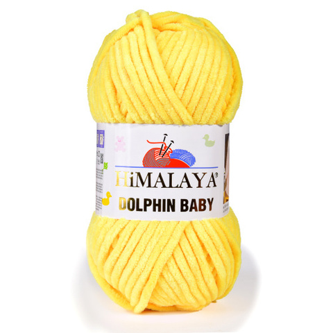 Пряжа Himalaya Dolphin Baby арт. 80313 желтый