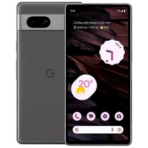 Смартфон Google Pixel 7a 8/128 ГБ Charcoal, Уголь (USA, Global)