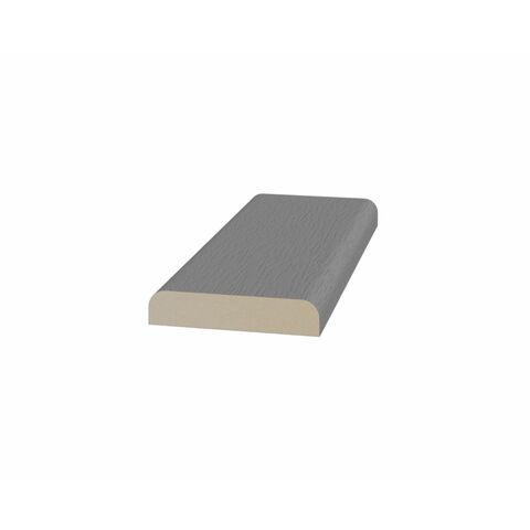 Притворная планка 30х6х2070мм экошпон Серый