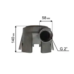 Корпус насоса водяного QUATTRO ELEMENTI D1300F Grande (241-819-040)
