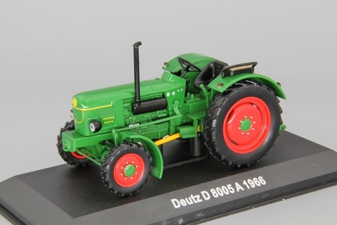 Tractor Deutz D 8005 A 1966 1:43 Hachette #84