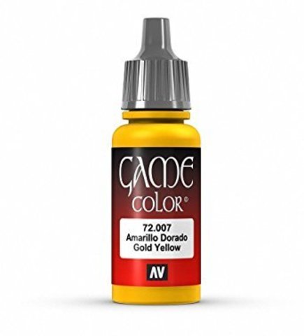 Game Color Gold Yellow 17 ml.