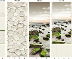 Панель ПВХ фотопечать 3D Panda Релакс 2700х250 мм