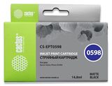 Картридж струйный Cactus CS-EPT0598 черный матовый (14.8мл) для Epson Stylus Photo R2400