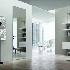 Купить Скрытая дверь Diamond Invisible Al алюминиевая кромка с зеркалом с одной стороны