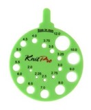 Линейка Knit Pro круглая зеленая 10992