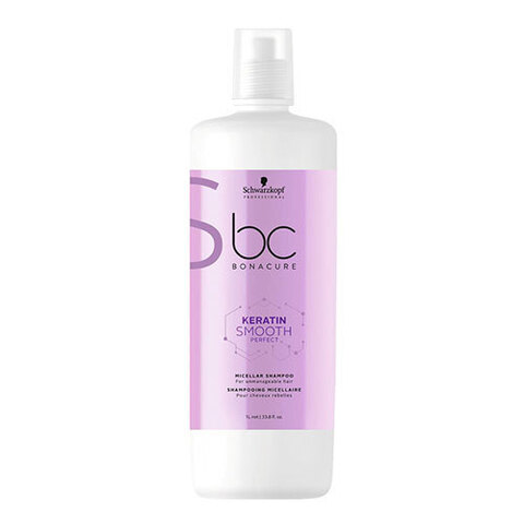 Schwarzkopf BC Keratin Smooth Perfect Micellar Shampoo - Мицеллярный шампунь для гладкости волос