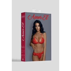 Комплект эротического белья Granada красный  (L/XL)