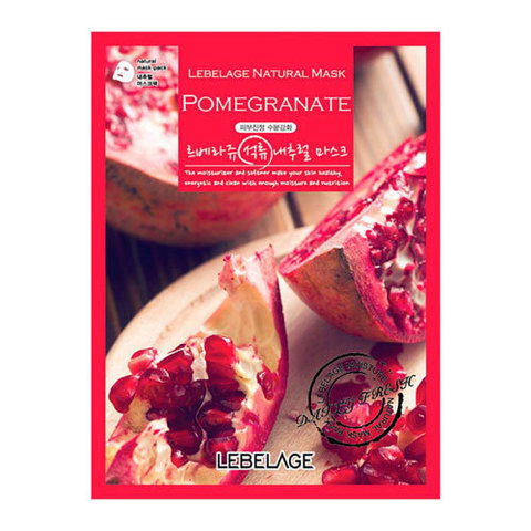 Lebelage Pomegranate Natural Mask - Маска тканевая с экстрактом граната