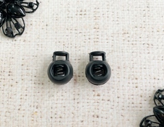 Фиксатор шар, р. 2,3х1,8, d 8 мм, чёрный