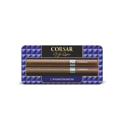 Сигариллы с/ф CORSAR of the QUEEN с ароматом Виски New, блистерная упаковка:2 шт.