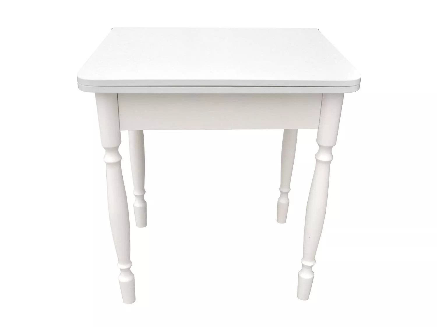 Стол ломберный раскладной 60х60 ДСП белый - купить по выгодной цене в ...