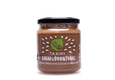 Кунжутная паста ”Тахини” с какао и фундуком, 300г