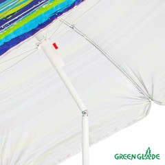 Купить зонт пляжный от солнца Green Glade А1254 180 см