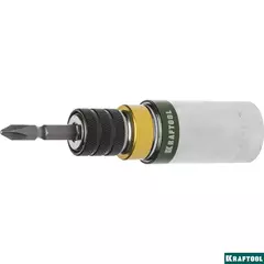 KRAFTOOL 17/21 мм, 2 шт, с фиксатором, бита с торцовой головкой (26399-H2)