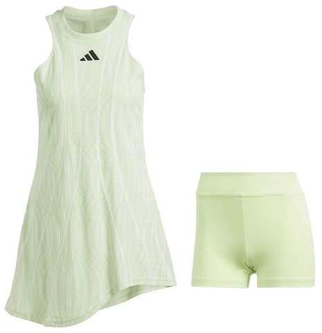 Теннисное платье Adidas Tennis Airchill Pro Dress - semi green spark/green spark