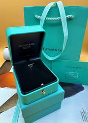 77970- Подарочная коробка/футляр TIFFANY lux под подвеску/колье , комплект упаковки для украшений
