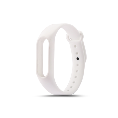 Сменный браслет Xiaomi Mi Band 3 однотонный (Белый)