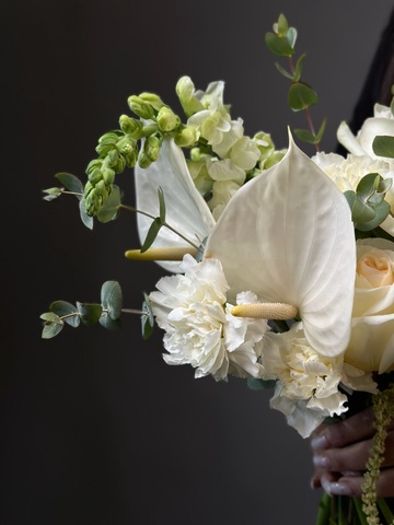 Букет невесты «Крем»