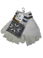 Варежки-перчатки.Без пальцев.Женские. Материал верха: Текстильные. Подклад: Шерсть.12 шт в упаковке, разные цвета.